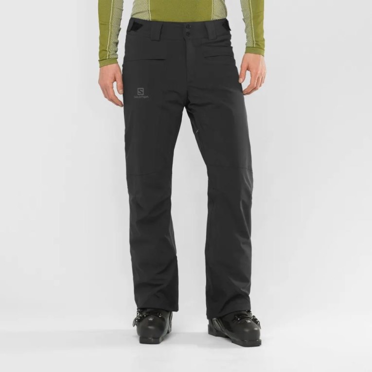 Pantalones De Esquí Salomon Brilliant Hombre Negros | MX MUJB957